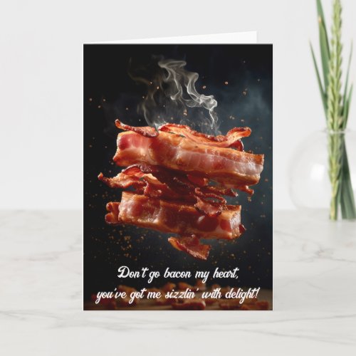 Fun for the bacon lover card
