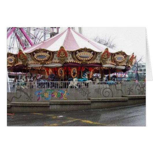fun forest carousel cards (Front Horizontal)