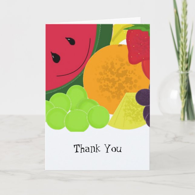Fun Fruit Explosion Thank You (Front)