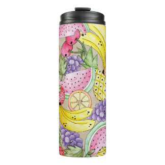 Fun Fruit Line Thermal Bottle