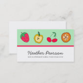 Fun Fruits Business Card (Front/Back)