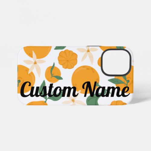 Fun Fruity Orange iPhone Case Cutie Clementine