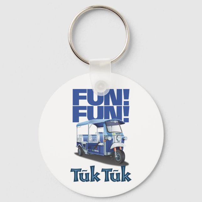 FUN FUN Tuk Tuk Keychain (Front)