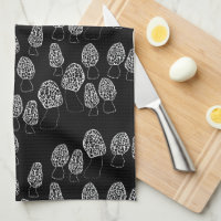 Fun Fungi Morel Mushrooms Pattern