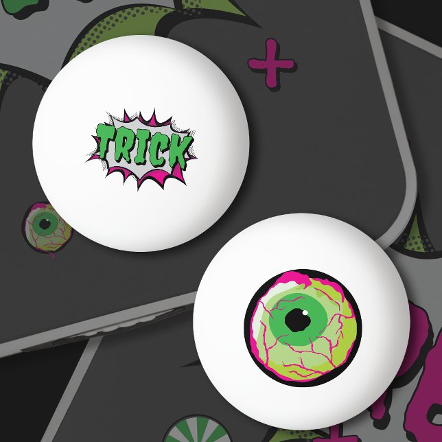 Fun Funny Halloween 'Trick’ with 'Zombie Eyeball'  Ping Pong Ball (Creator Uploaded)
