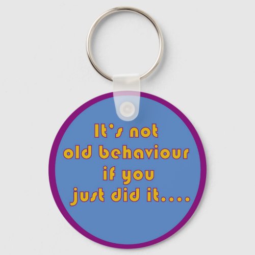 fun funny recovery saying key chain