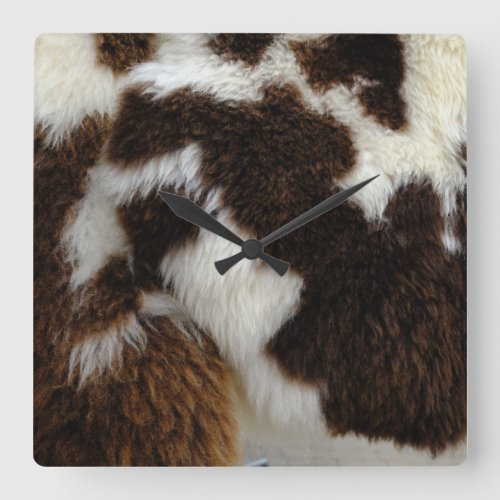 Fun Fur Wall Clock