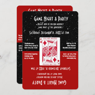 Fun Game Night Invitation
