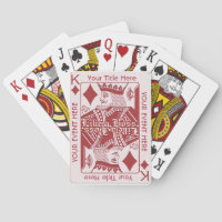 Fun Game Night Party Poker Cards