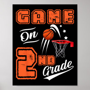 Fun Games On Second Grade Basketball First Day Of  Poster
