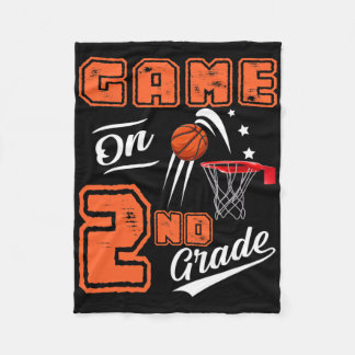 Fun Games On Second Grade Bysketbyll First Day Of Fleece Blanket