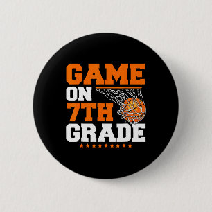 Fun Games On Seventh Grade Basketball First Day Of Button