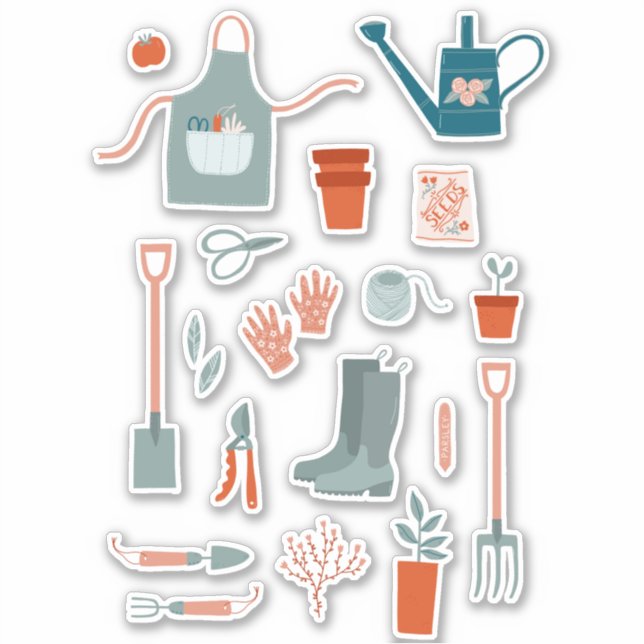 Fun Gardening Sticker (Front)