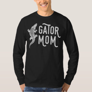 Fun Gator Mom Reptile Alligator Mother Tee