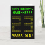 [ Thumbnail: Fun, Geeky, Nerdy "23 Years Old!" Birthday Card ]