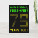[ Thumbnail: Fun, Geeky, Nerdy "79 Years Old!" Birthday Card ]