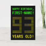 [ Thumbnail: Fun, Geeky, Nerdy "93 Years Old!" Birthday Card ]