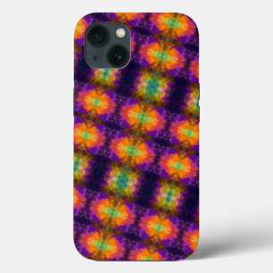 Fun Geometric Colorful Pattern iPhone 13 Case