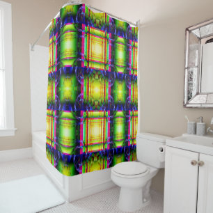 Fun Geometrics..... Shower Curtain