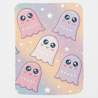 fun ghost baby blanket