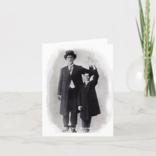 FUN! GIANT HELLO! ~ CIRCUS GIANT! NOTE CARD