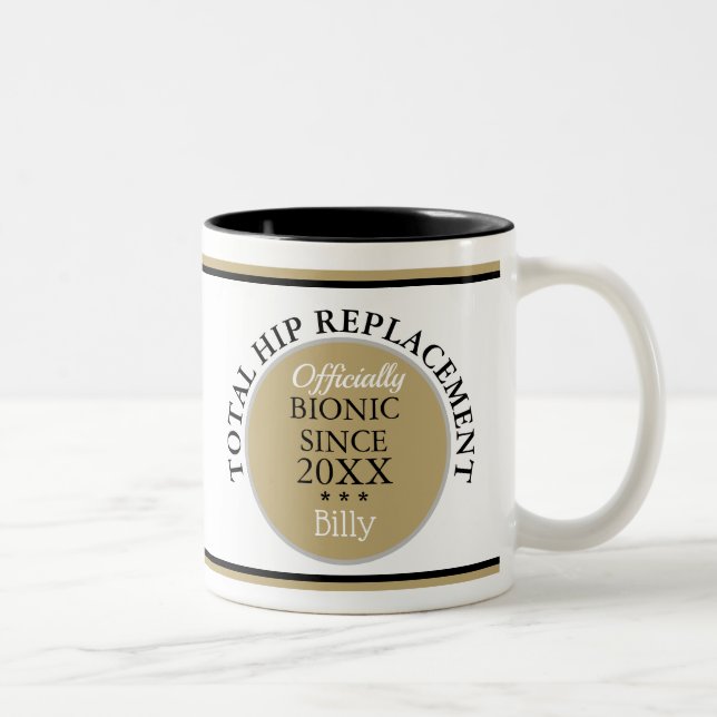 Fun gift~ Bionic Hip Replacement Mug (Right)