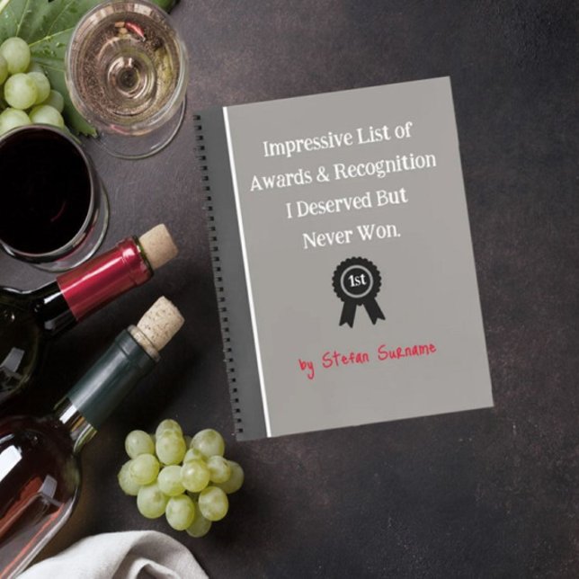 Fun Gift! Custom co-worker or friend humorous Notebook (Creator Uploaded)