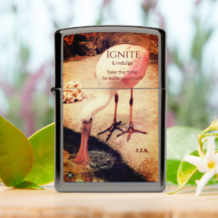 Fun Gift Ideas Nature  Birds w/ Initials or Name Zippo Lighter