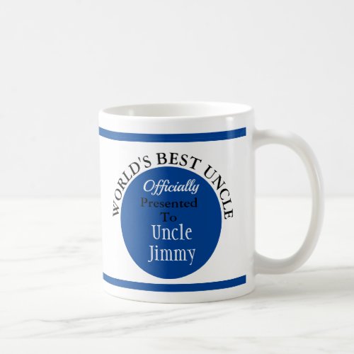 Fun gift Worlds Best Uncle Mug