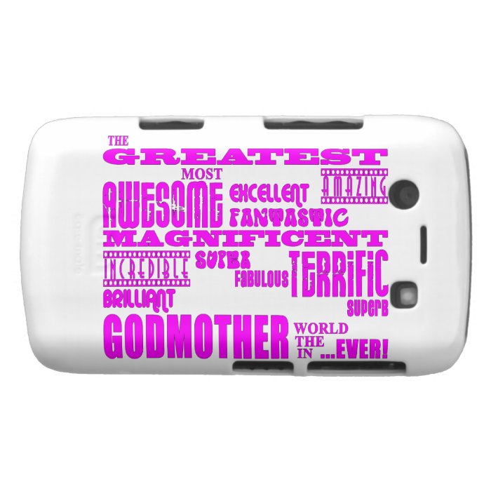 Fun Gifts for Godmothers  Greatest Godmother Case Mate Blackberry Case