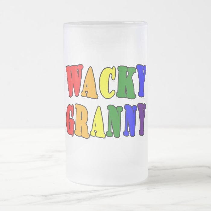 Fun Gifts for Grandmothers  Wacky Granny Coffee Mug