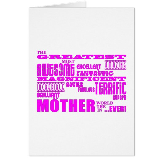 Fun Gifts for Moms : Greatest Mother (Front)