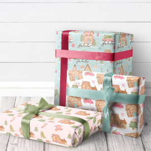 Ginger-Bred Gift Wrapping Paper – PillowTop