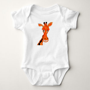 Fun Giraffe Baby Bodysuit