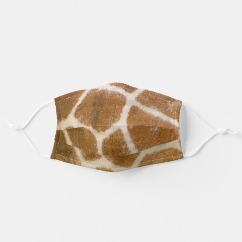 Fun Giraffe Print Adult Cloth Face Mask