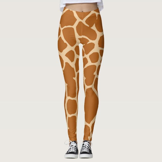 Fun Giraffe Spots Leggings (Front)