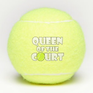Fun Girls/Women's Tennis Player Queen of the Court Balls