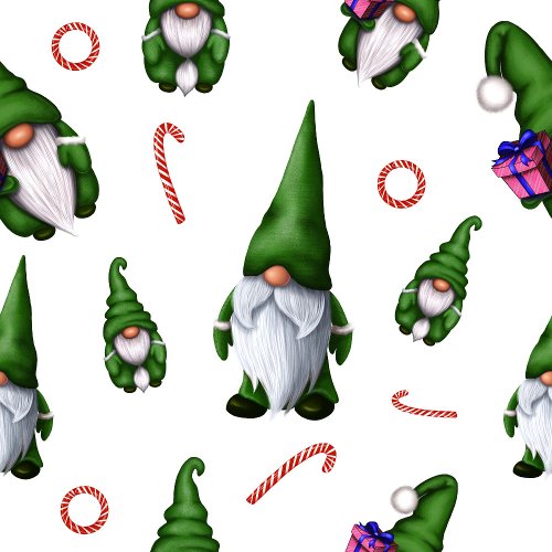 Fun Gnome_ical design Christmas Wrapping Paper