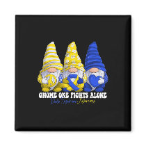 Fun Gnomies Down Syndrome Awareness Month Blue And Magnet