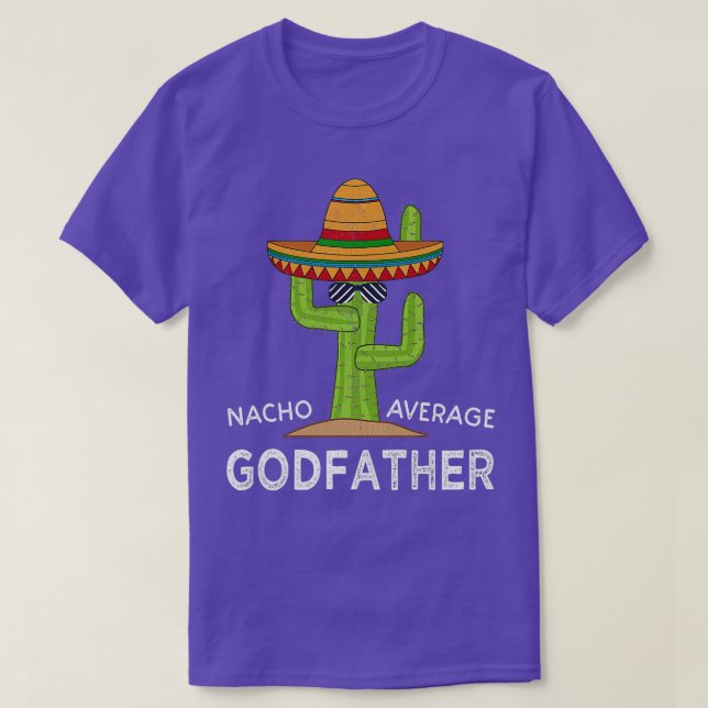 Fun Godparent Humor Gifts Funny Meme Saying Godfat T-Shirt (Design Front)