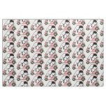 Fun Golf Cart Pattern Flamingo Golf Caddy Fabric