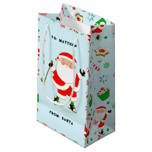 Fun Golf Christmas Small Gift Bag