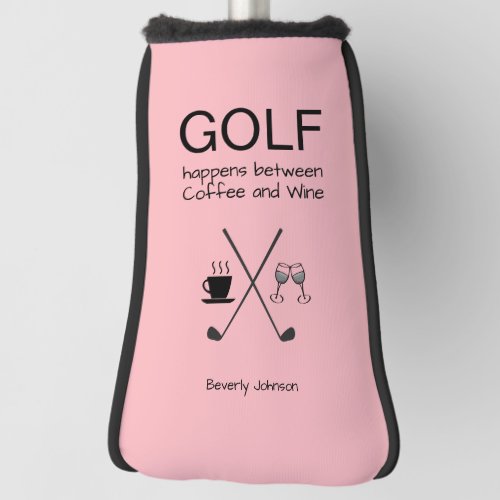 Fun Golf Happens Personalized Golf Head Cover