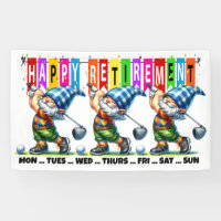 FUN GOLF HAPPY RETIREMENT