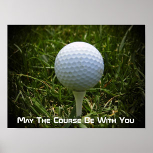 Fun Golf Poster! Great For The Golfer! Poster