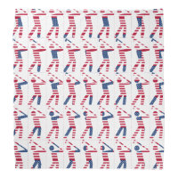 Fun GOLF Silhouette USA Flag Bandana