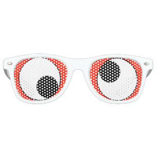 Fun Googly-Eyes Party Retro Sunglasses