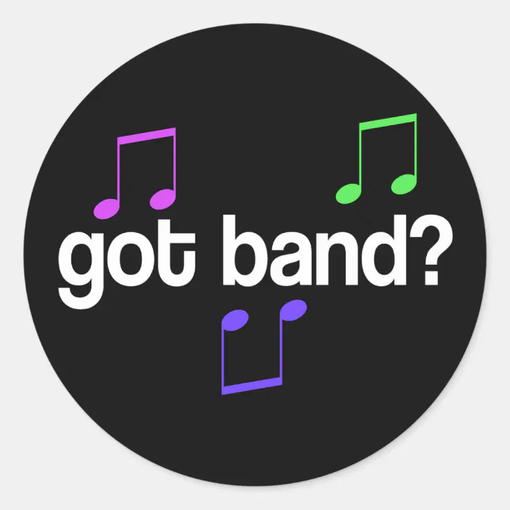 Fun Got Band Sticker Zazzle