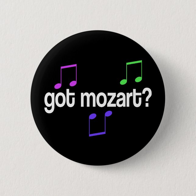 Fun Got Mozart Button (Front)