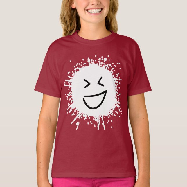 Fun Graffiti smiley T-Shirt (Front)